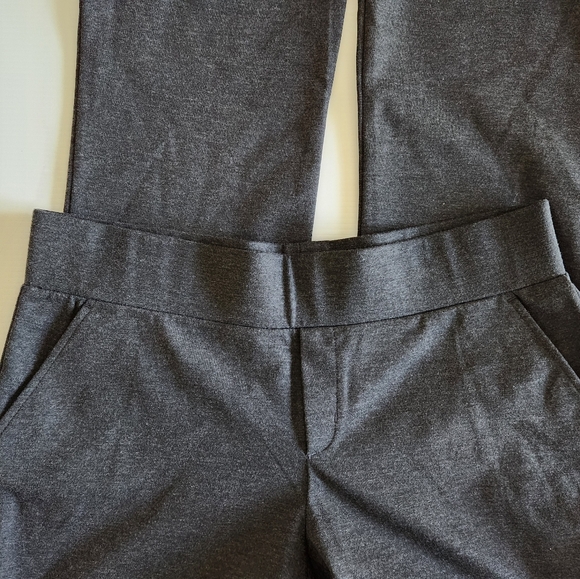 Daisy Fuentes Women's Dark Charcoal Stretch Pants - Picture 7 of 10